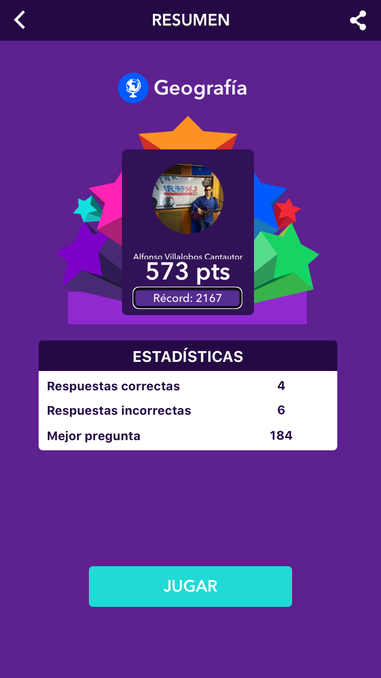 Quizit, juego de preguntas y respuestas para iOS