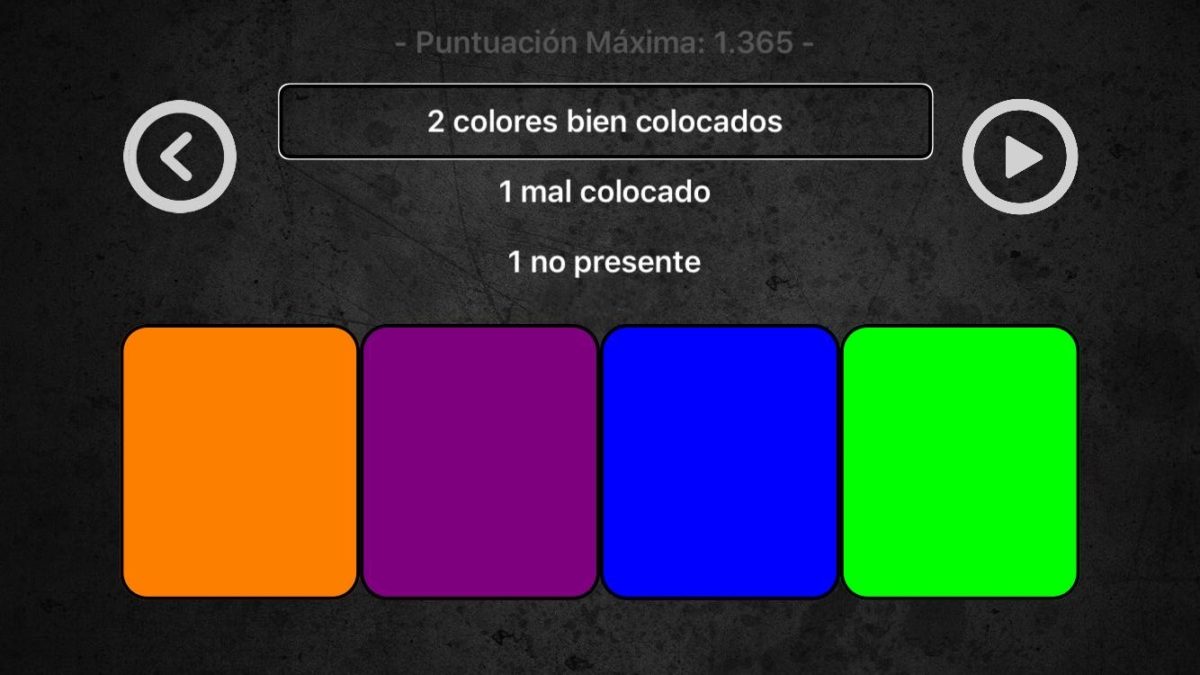 MasterBrain para iOS, juego totalmente accesible y recomendado