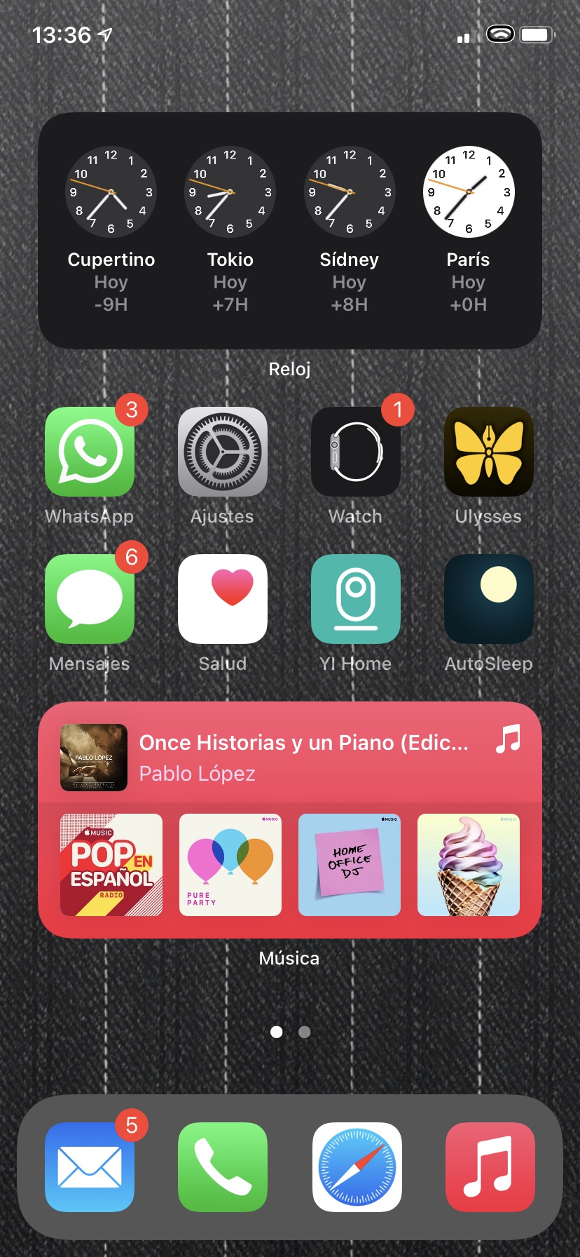 cómo configurar el widget de Reloj en iOS 14 y iPad OS 14￼￼